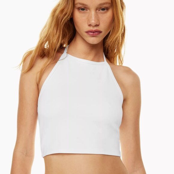 Aritzia Sunday Best Aubrey Halter Top in Black - Picture 5 of 6